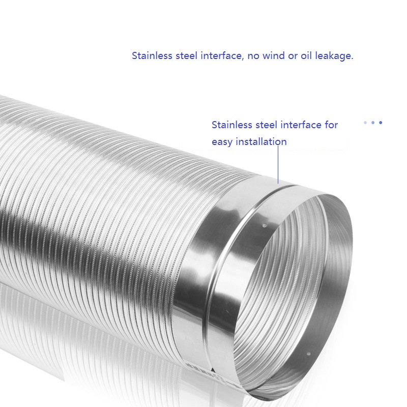 Φ90-180mm Pure Aluminum Smoke  - Commercial Kitchen Ventilation recension och pris