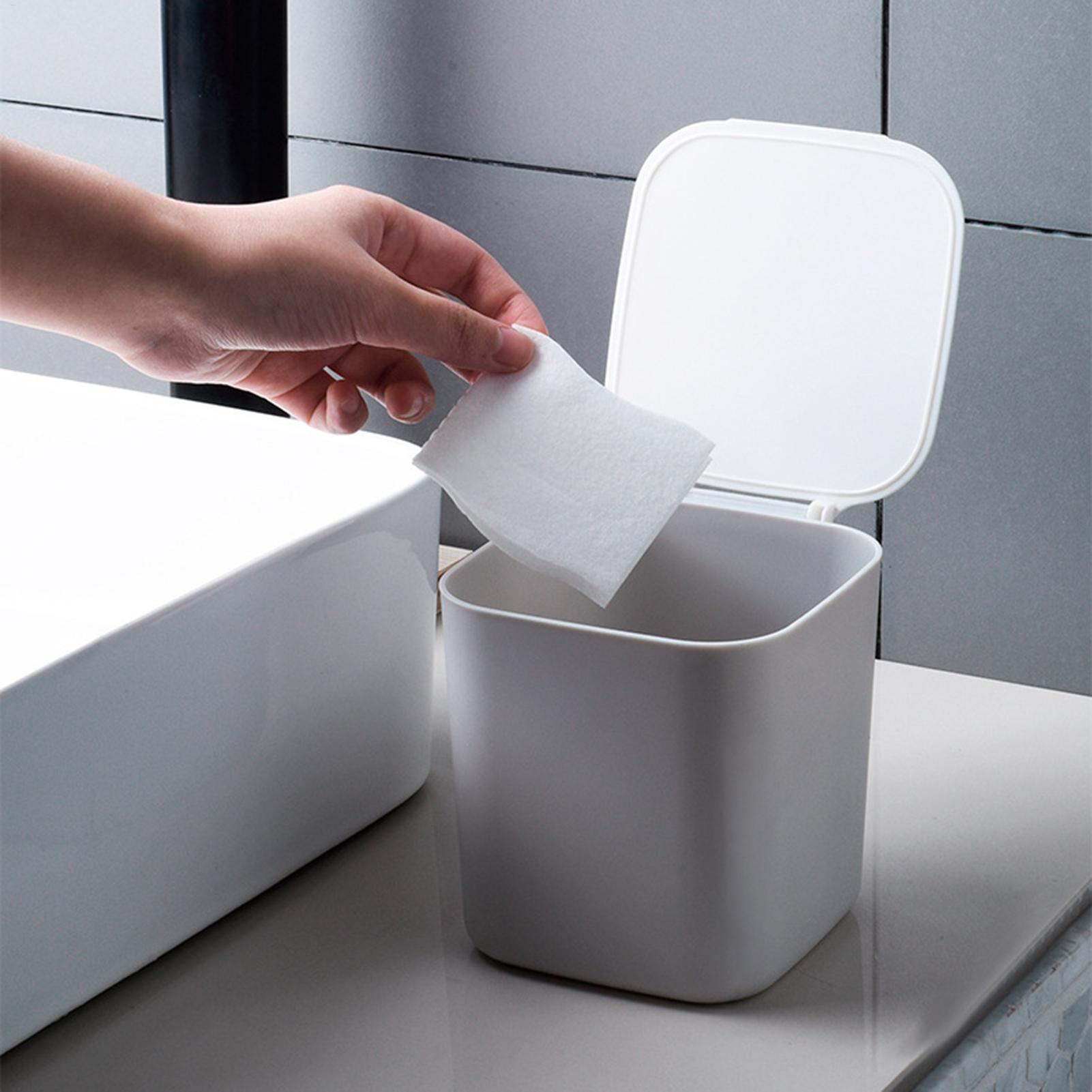 Mini Trash Can with Lid Small  - Commercial Kitchen Trash Can recension och pris