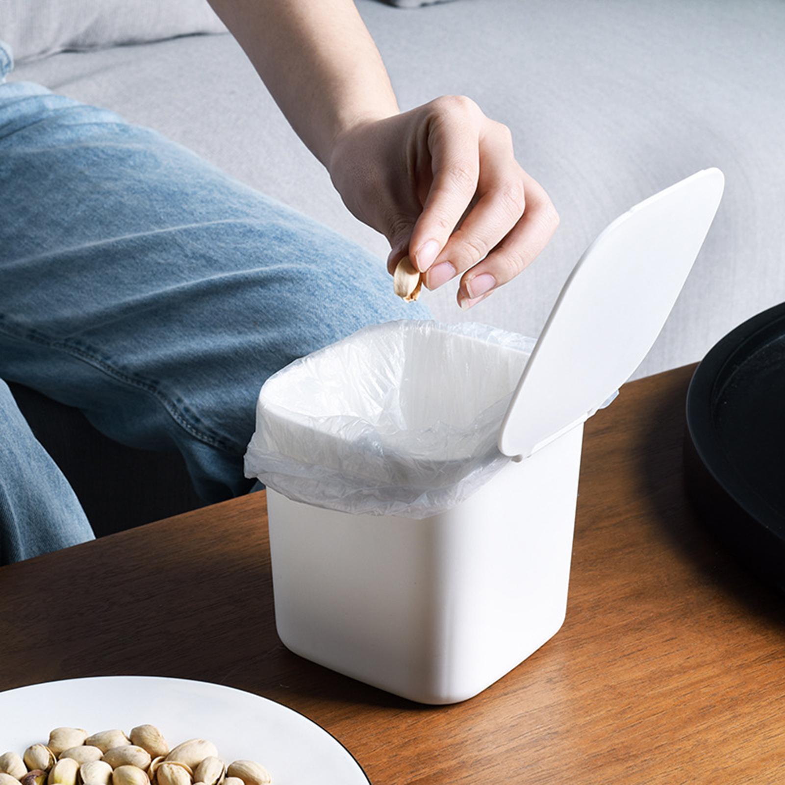 Mini Trash Can with Lid Small  - Commercial Kitchen Trash Can recension och pris