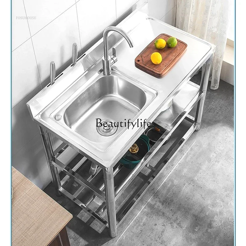 Thickened Modern Kitchen Sinks - Commercial Kitchen Double Sink recension och pris
