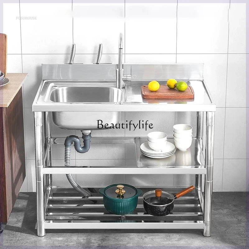 Thickened Modern Kitchen Sinks - Commercial Kitchen Double Sink recension och pris
