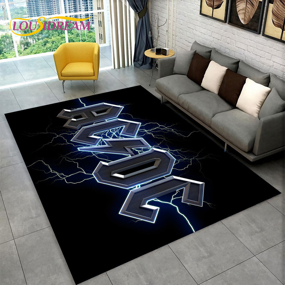 AC/DC Rock Band Area Rug Large - Kitchen Flooring Commercial recension och pris