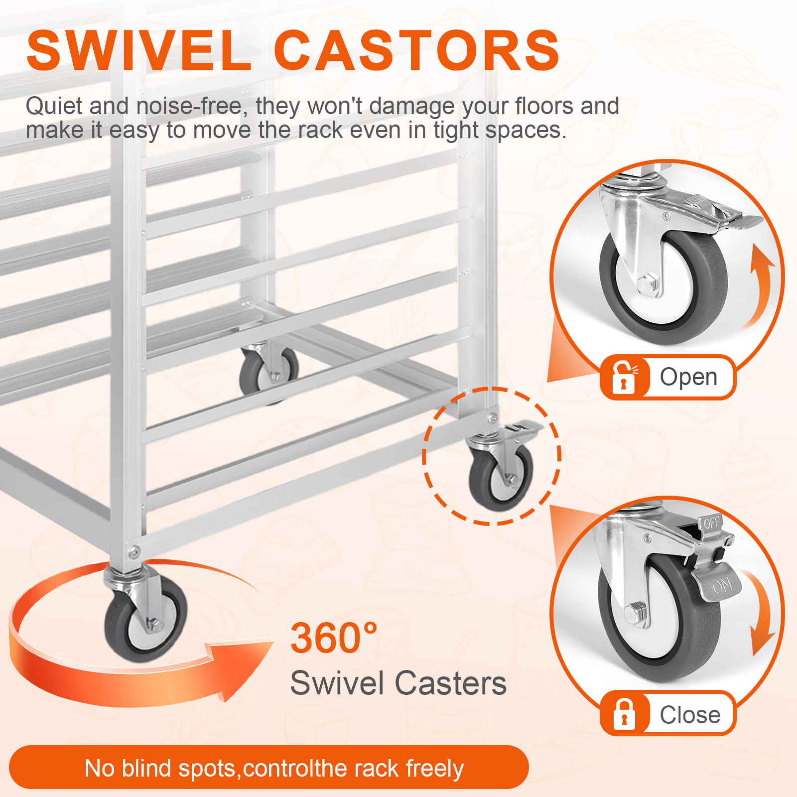 9 Tier 3 Inch Spacing Aluminiu - Commercial Kitchen Quotes recension och pris
