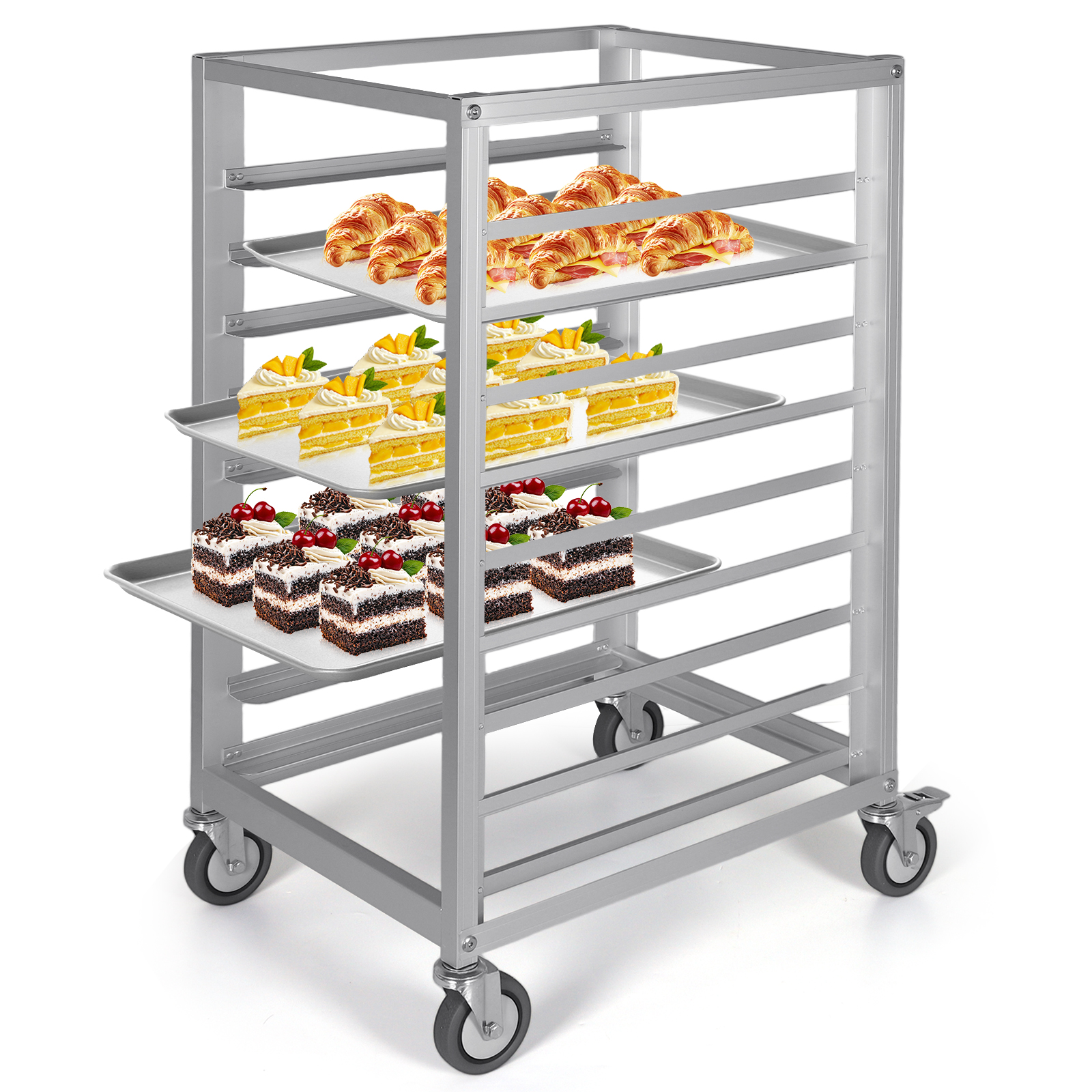 9 Tier 3 Inch Spacing Aluminiu - Commercial Kitchen Quotes recension och pris