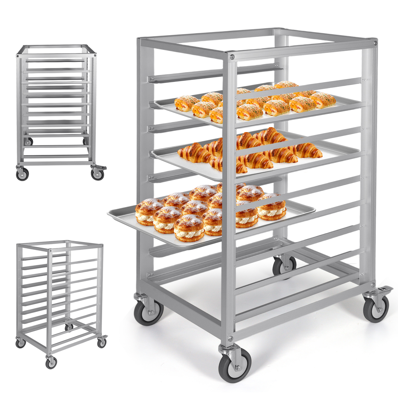 9 Tier 3 Inch Spacing Aluminiu - Commercial Kitchen Quotes recension och pris