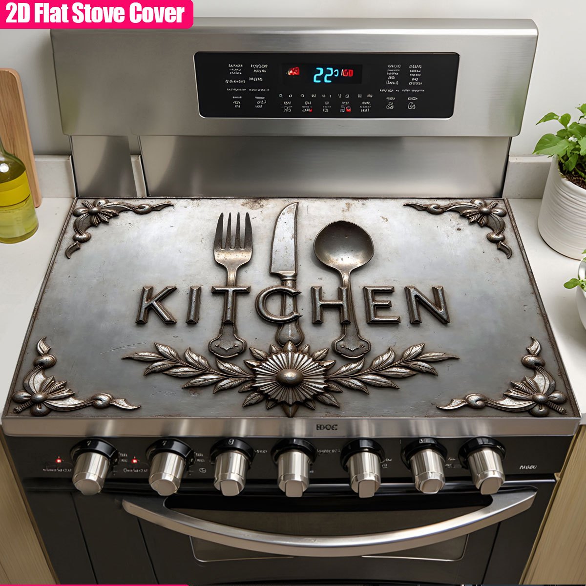 Heavy Duty Metal Stove Top Cov - Commercial Kitchen Induction recension och pris
