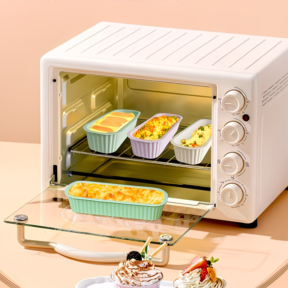 3pcs Reusable Mini Silicone Br - Rotary Bakery Oven recension och pris
