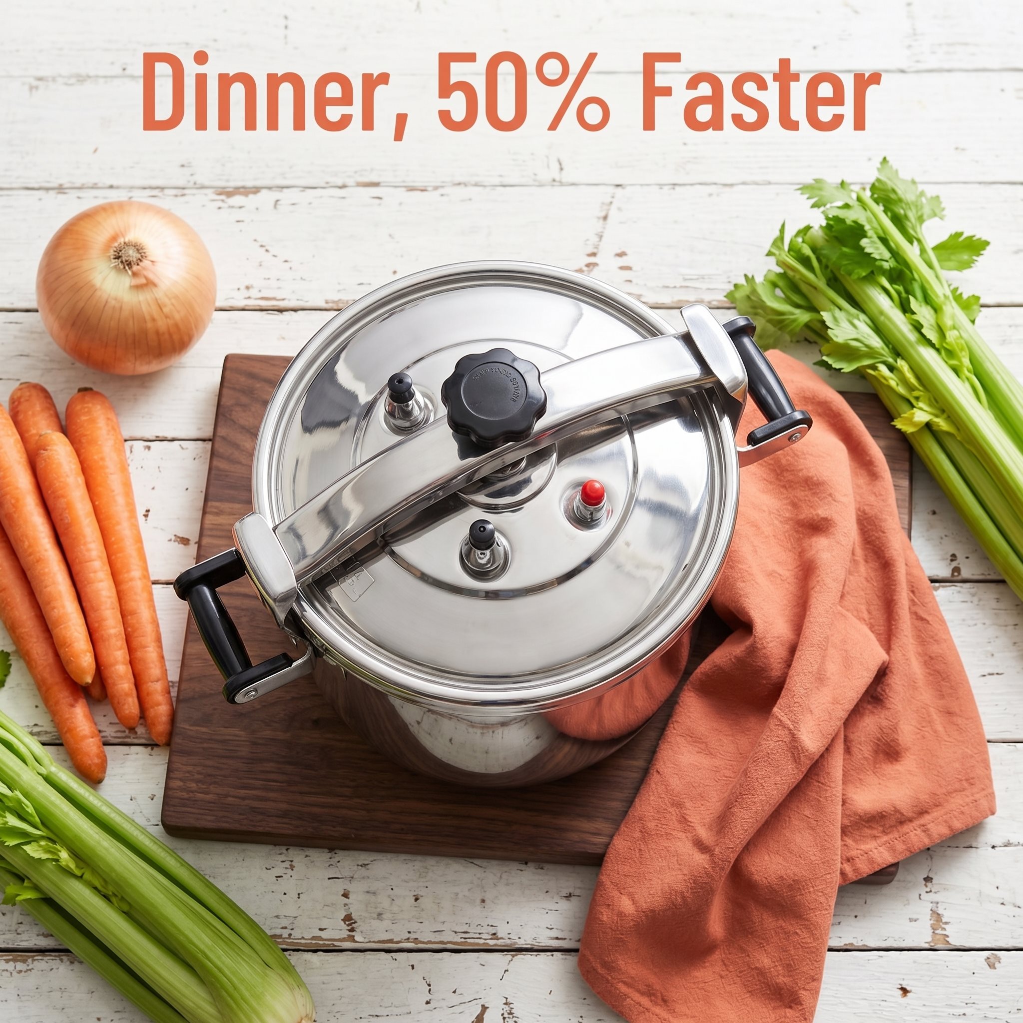 Stainless Steel Pressure Cooke - Commercial Kitchen Induction recension och pris
