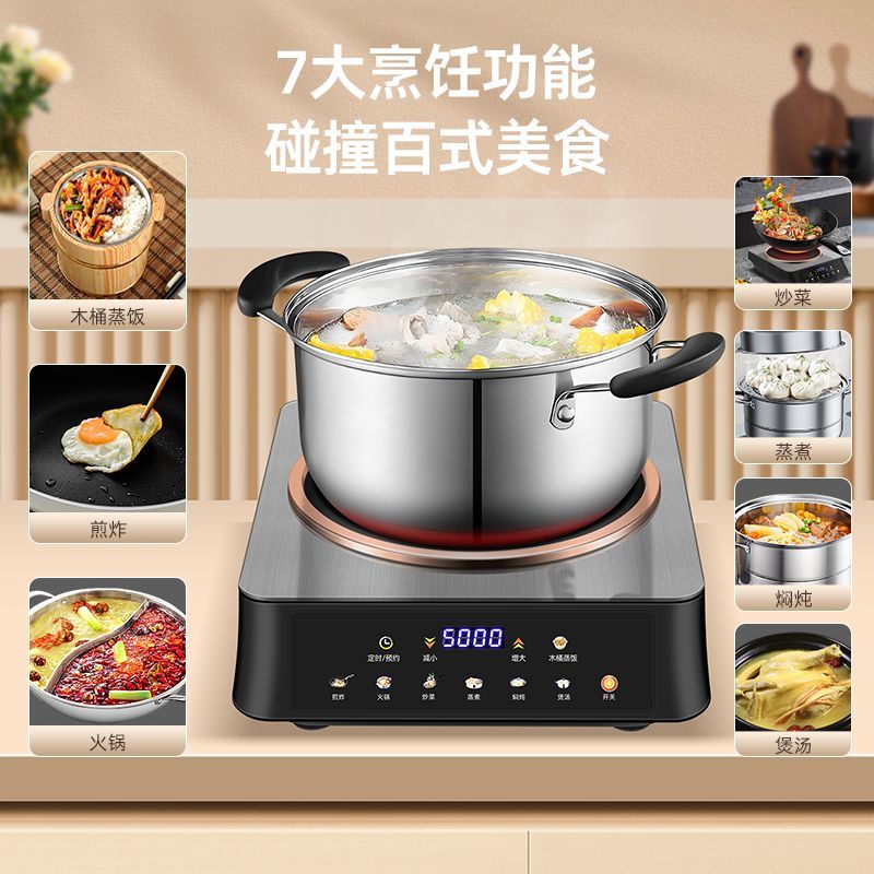 Banqiu 5000W High-Power Induct - Commercial Kitchen Induction recension och pris