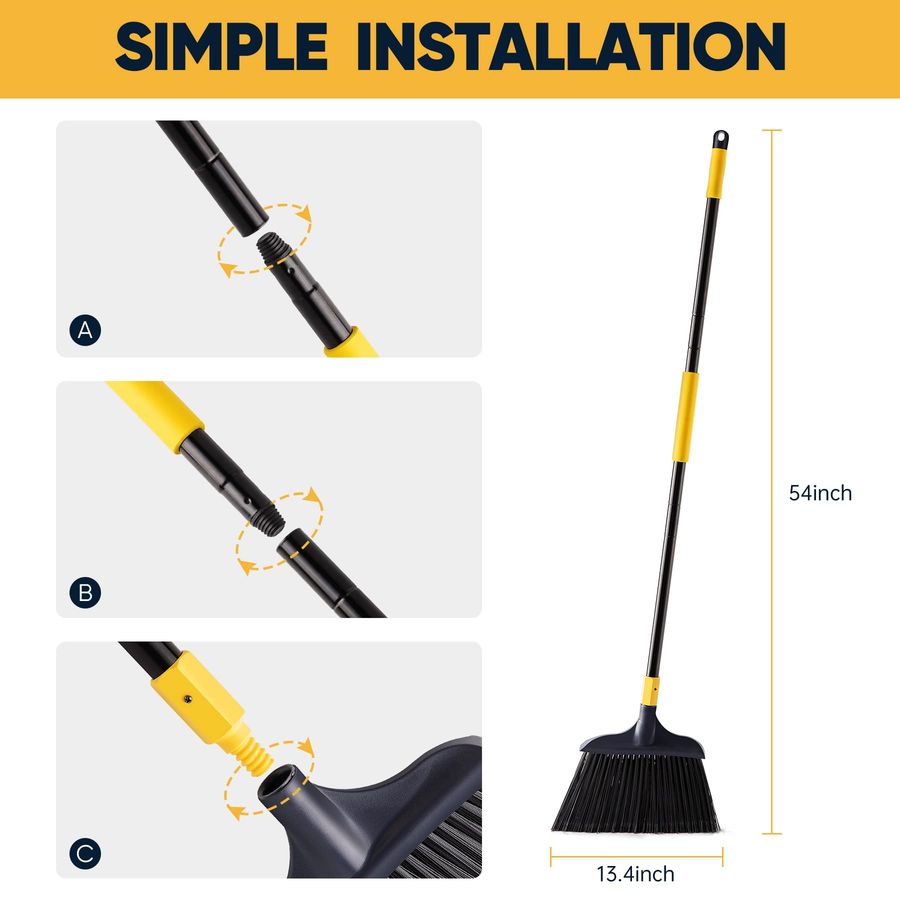 Commercial Broom Outdoor Indoo - Commercial Kitchen Broom recension och pris