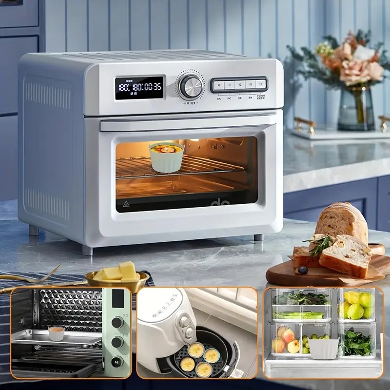 4Pcs Silicone Air Fryer Baking - Rotary Bakery Oven recension och pris