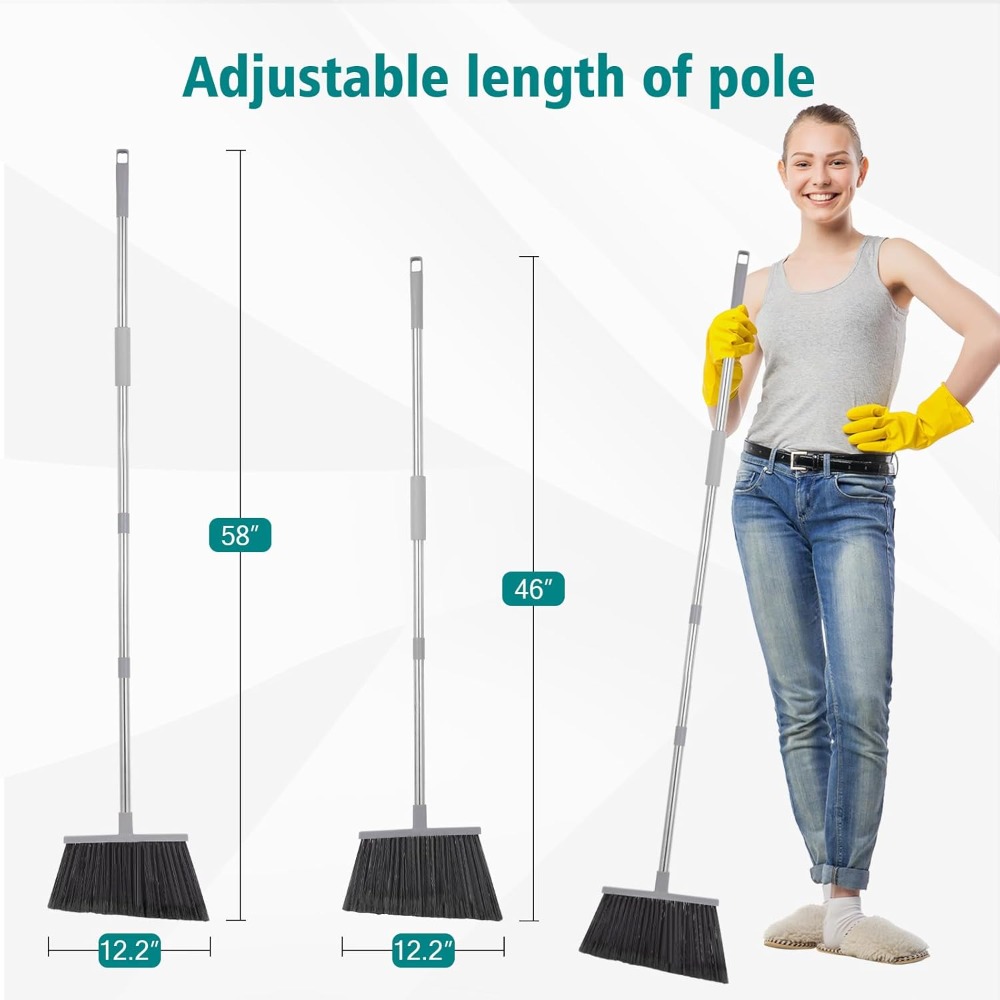 Broom, Outdoor Broom for Floor - Commercial Kitchen Broom recension och pris