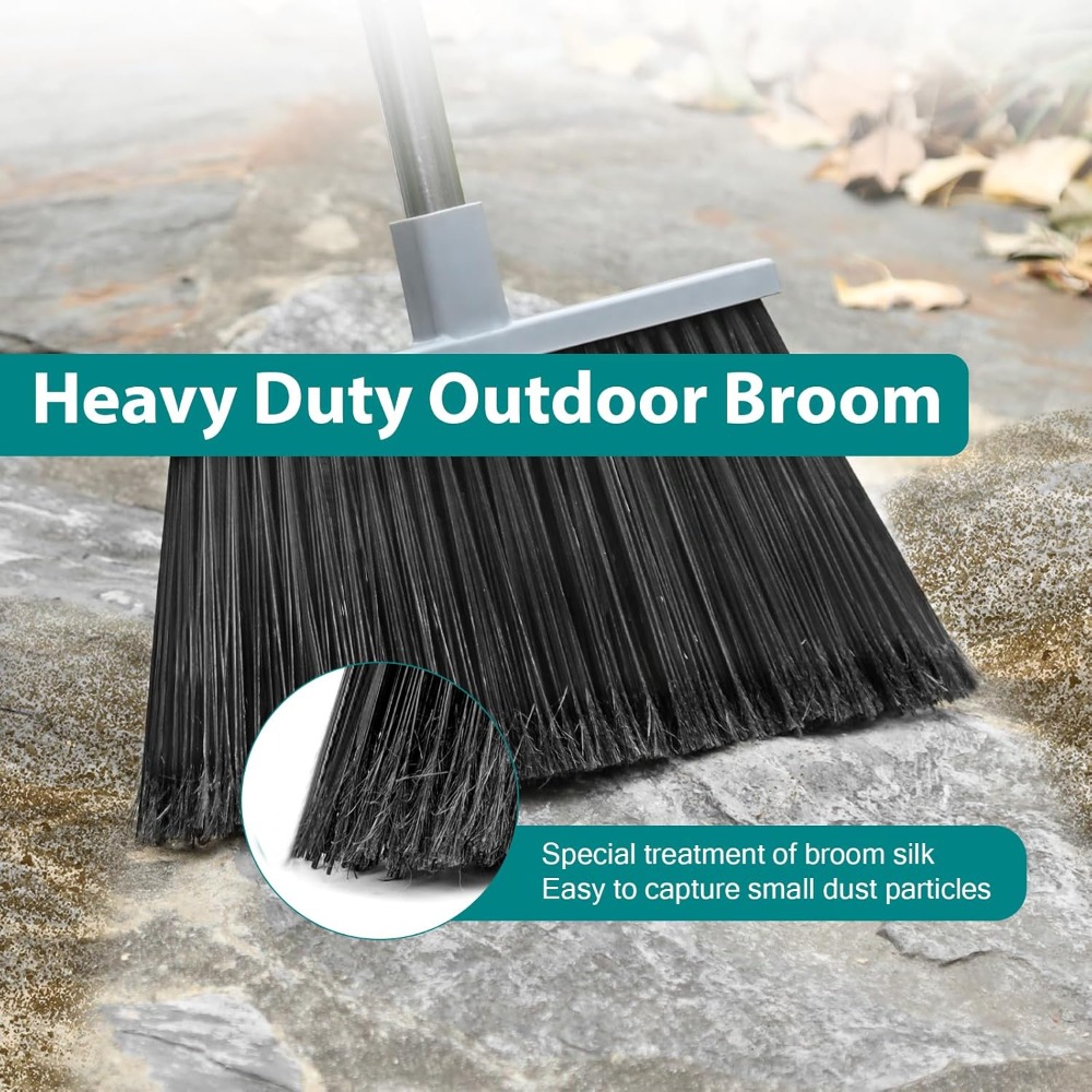 Broom, Outdoor Broom for Floor - Commercial Kitchen Broom recension och pris
