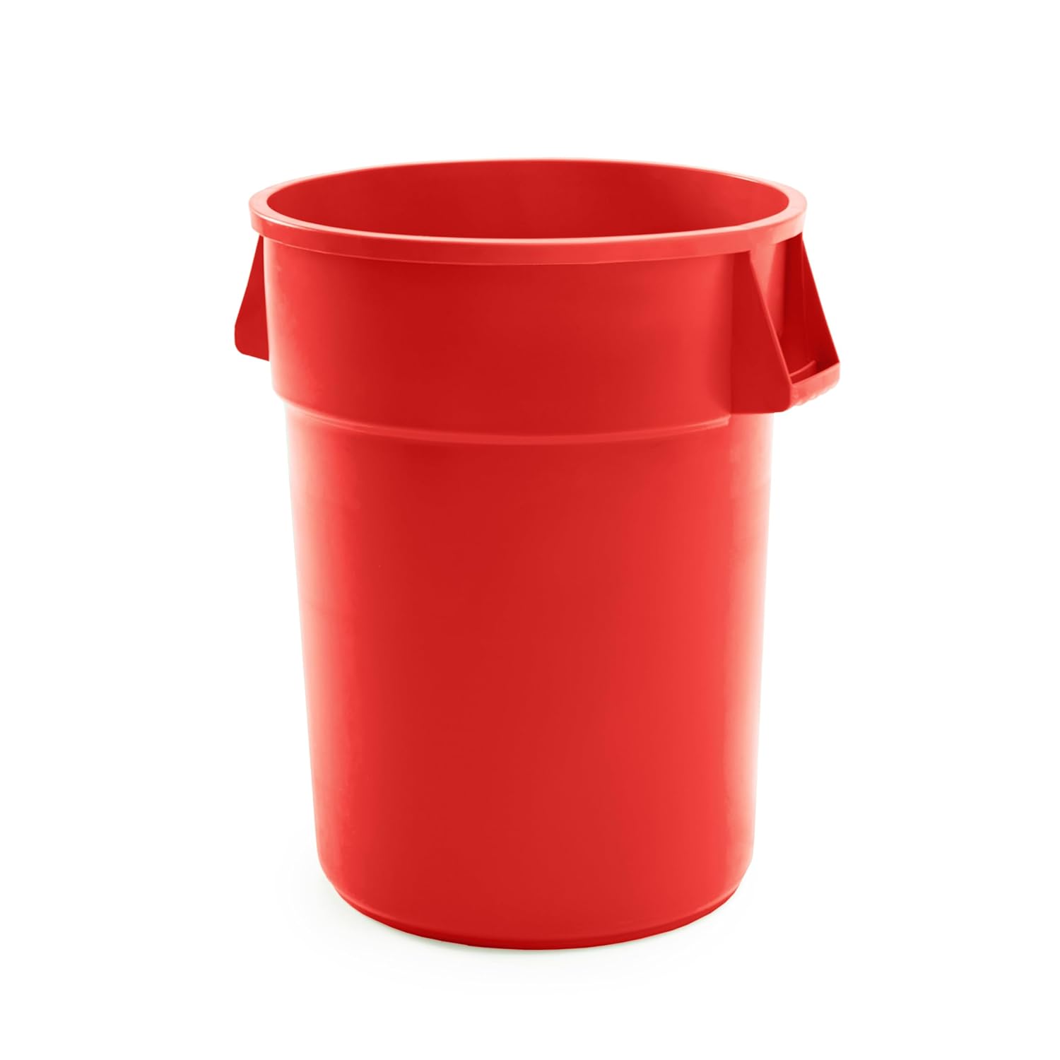2 Pack 55 Gallon Red Round Com - Commercial Kitchen Trash Can recension och pris