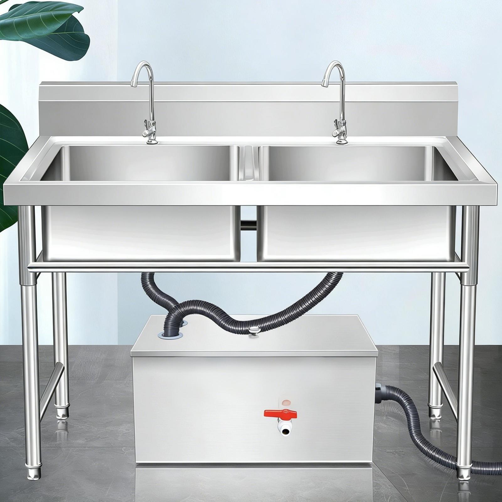 Stainless Steel Grease Trap In - Commercial Kitchen Grease Trap recension och pris