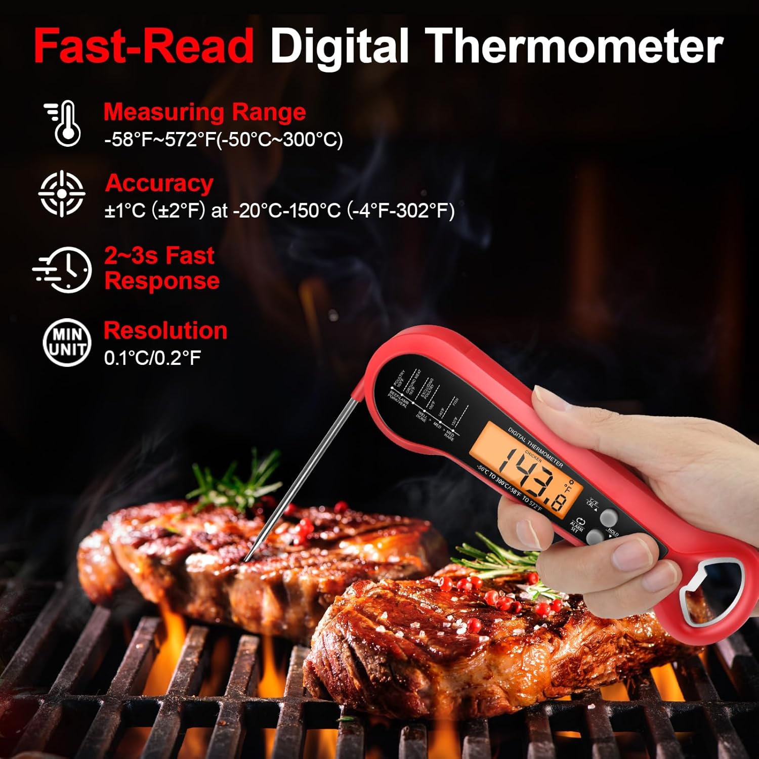 Long Cable Professional Meat T - Commercial Kitchen Equipment List recension och pris