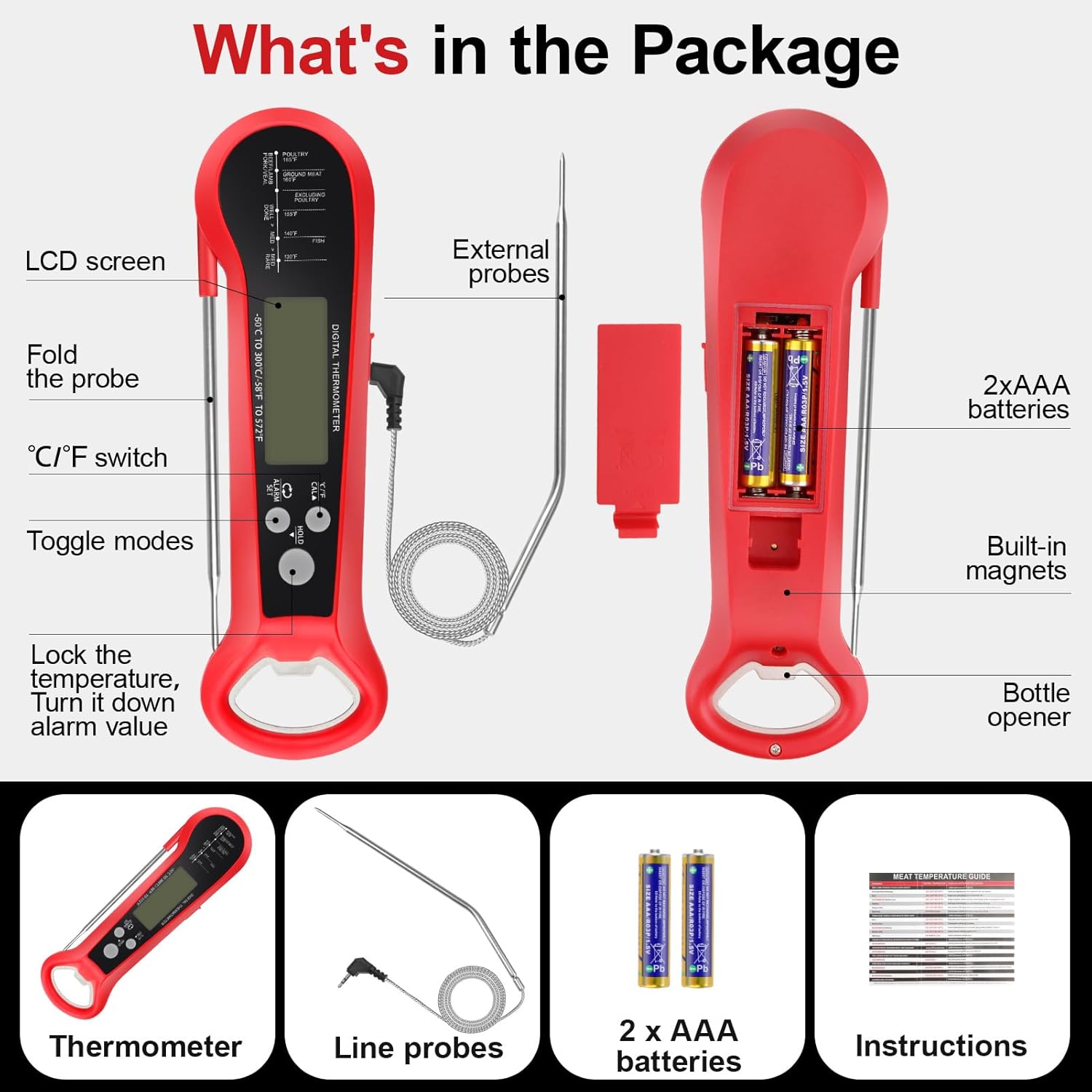 Long Cable Professional Meat T - Commercial Kitchen Equipment List recension och pris