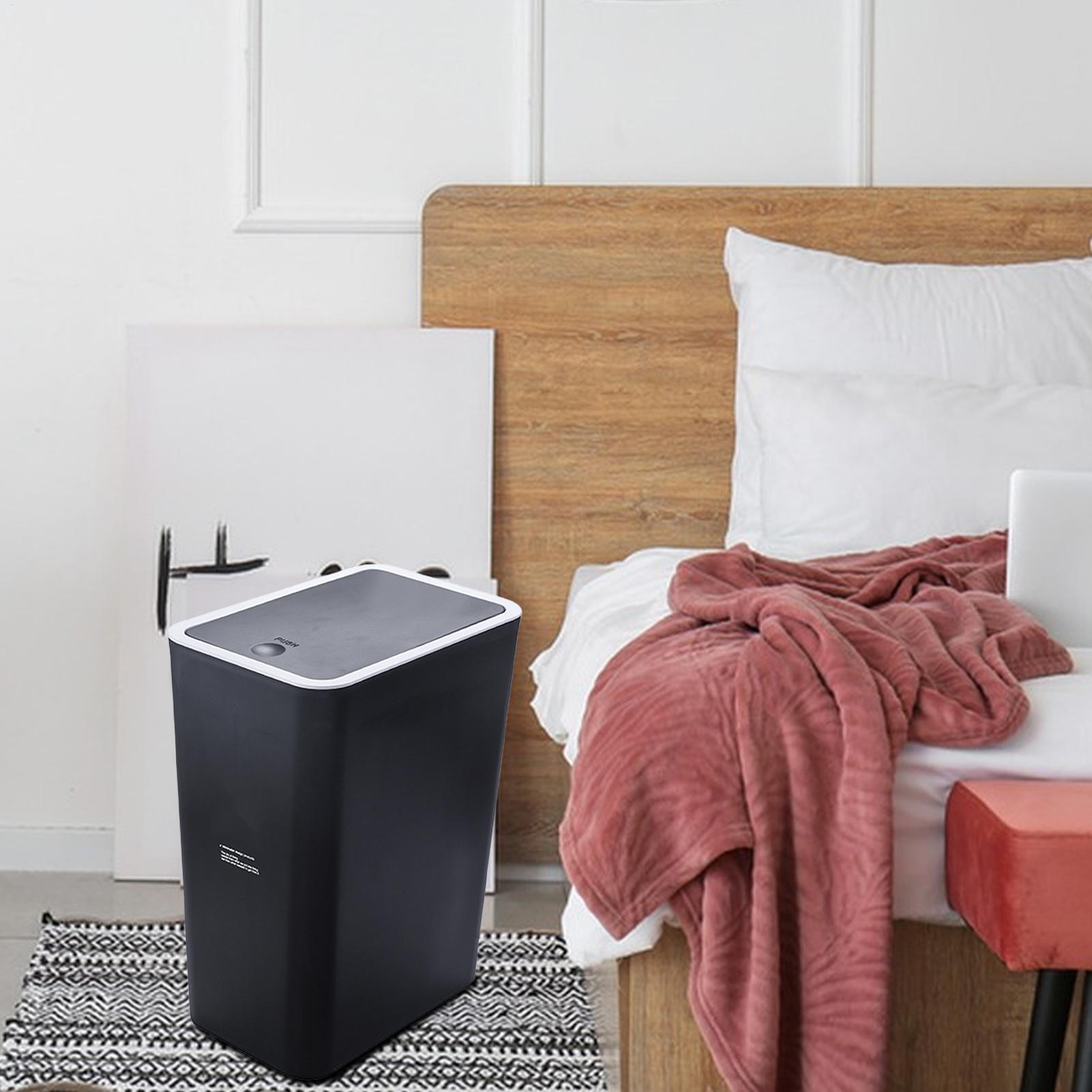 Bathroom Trash Can with Press  - Commercial Kitchen Trash Can recension och pris