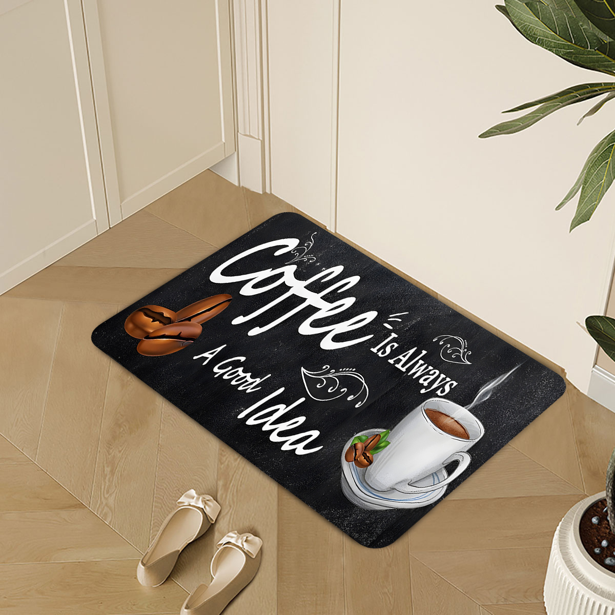 Coffee Time Quote Carpet Mat R - Commercial Kitchen Quotes recension och pris