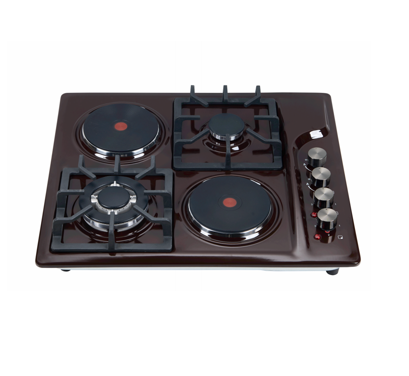 4 Burner Hybrid Cooktop - Gas  - Commercial Kitchen Stove recension och pris