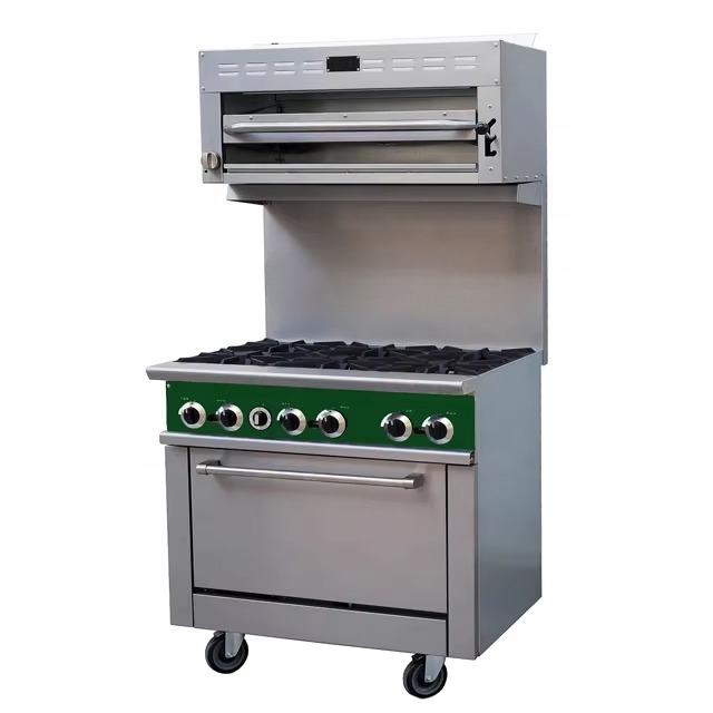Gas Stove Perfex Gas 6 Burner  - Commercial Kitchen Stove recension och pris